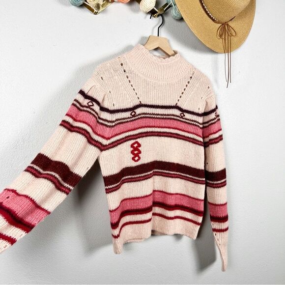 NWT Isabel Marant Etoile Georgie Alpaca Wool Knit Sweater Large - Picture 4 of 13
